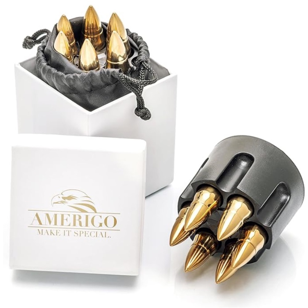 Gold Whiskey Stones -  NWT